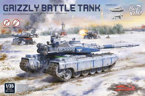 Przejdź do produktu Border BC002 - 1:35 Grizzly Battle Tank