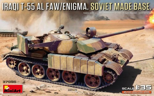 Przejdź do produktu Miniart 37095 - 1:35 Iraqi T-55 Al Faw/Enigma Soviet Made Base