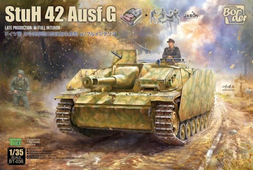 Przejdź do produktu Border BT036 - 1:35 StuH 42 Ausf. G Late Production w/ full interior