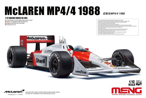 Przejdź do produktu Meng Model RS004 - 1:12 McLaren MP4/4 1988