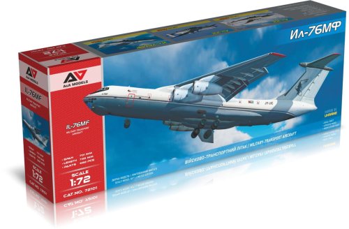 Przejdź do produktu A&A Models 72101 - 1:72 IL-76MF Military Transport Aircraft - Limited Edition