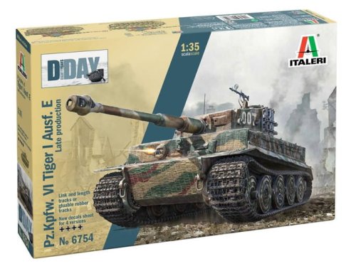 Przejdź do produktu Italeri 6754 - 1:35 Pz.Kpfw. VI Tiger I Ausf. E Late Production