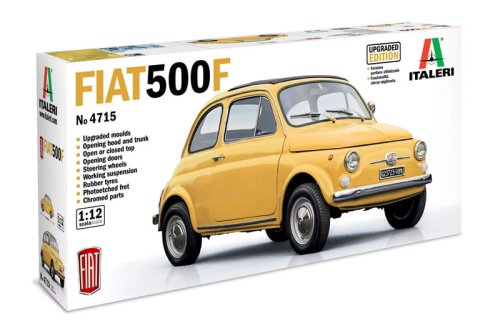 Przejdź do produktu Italeri 4715 - 1:12 Fiat 500 F Upgraded Edition
