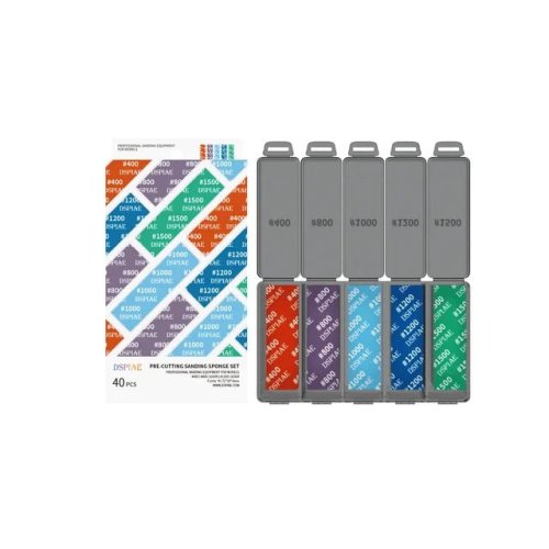 Przejdź do produktu DSPIAE DS3-S01 - Zestaw papierów ściernych na elastycznej gąbce 3mm, gradacje 400, 800, 1000, 1200, 1500