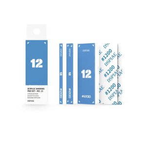 DSPIAE PT-SP12 - Akrylowe bloczki do szlifowania 3 szt z papierem 1200