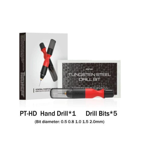 Przejdź do produktu DSPIAE PT-HD - Ręczna wiertarka z uchwytem na trzpienie 3,175mm