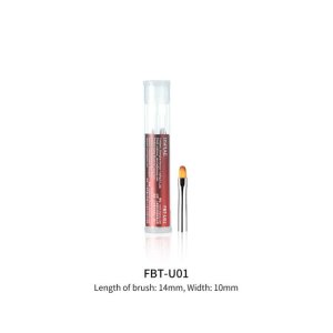 DSPIAE FBT-U01 - Płaskie końcówki typu koci język pędzla Phoenix Plume z syntetycznym włosiem -  3szt