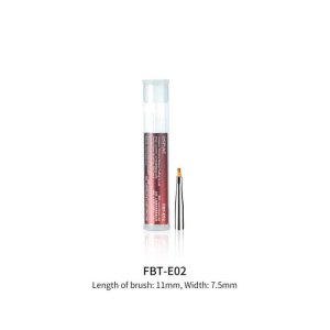 DSPIAE FBT-E02 - Płaskie końcówki pędzla Phoenix Plume z syntetycznym włosiem -  3szt