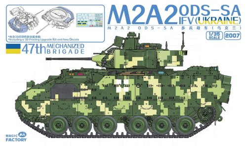 Przejdź do produktu Magic Factory 2007 - 1:35 M2A2 Bradley ODS-SA IFV Ukraine