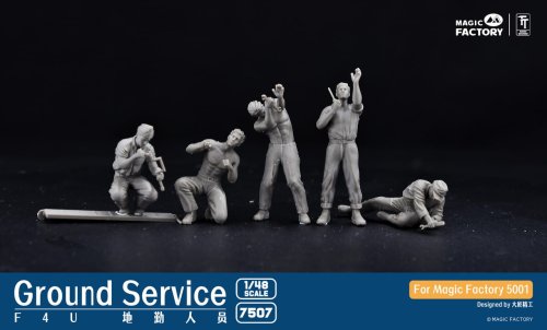 Przejdź do produktu Magic Factory 7507 - 1:48 Ground Service Crew Set