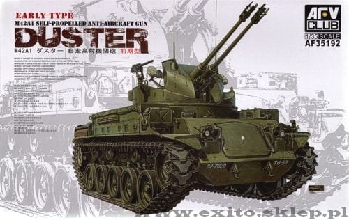 Przejdź do produktu AFV CLUB 35192 - 1:35 M42A1 Duster Self-Propelled Anti-Aircraft Gun
