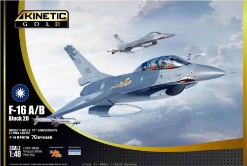 Przejdź do produktu Kinetic 48160 - 1:48 F-16 A/B Block 20