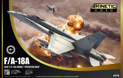 Przejdź do produktu Kinetic 48158 - 1:48 RAAF F/A-18A Hornet Operation Okra