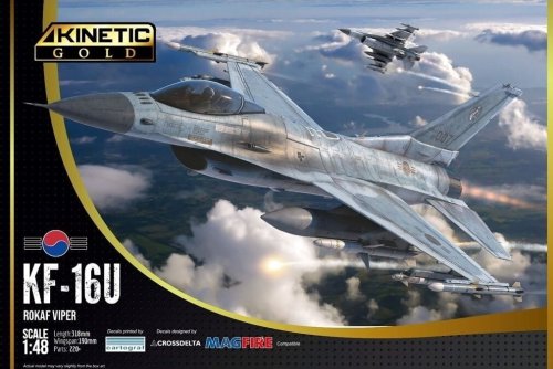 Przejdź do produktu Kinetic 48153 - 1:48 KF-16U ROKAF Viper