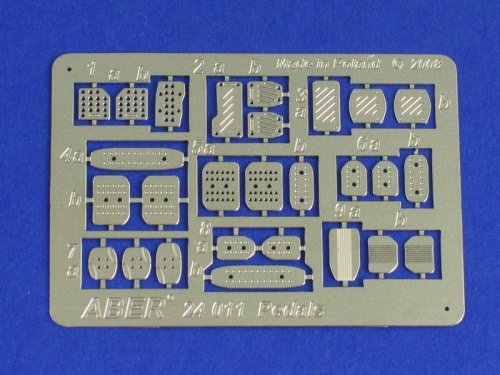 Przejdź do produktu ABER 24011 - 1:24 Pedals (pedały do samochodów)