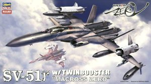 Hasegawa 65776 - 1:72 SV-51 w/Twin Booster Macross Zero