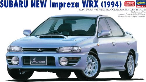Przejdź do produktu Hasegawa 20675 - 1:24 Subaru New Impreza WRX 1994
