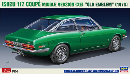 Przejdź do produktu Hasegawa 20674 - 1:24 Isuzu 117 Coupe Middle XE Old Emblem 1973