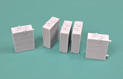 Przejdź do produktu Eureka XXL E-081 - 1:35 Skrzynki do granatów niemieckich Stielhandgranate 24