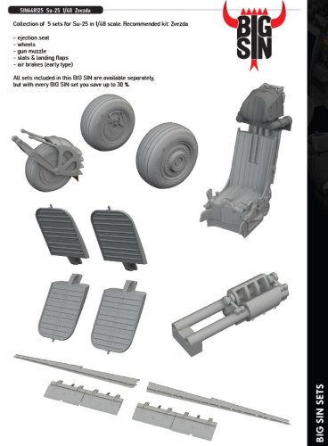 Przejdź do produktu Eduard SIN648125 - 1:48 Su-25