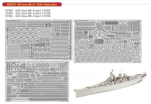 Eduard BIG5371 - 1:350 USS Iowa BB-61