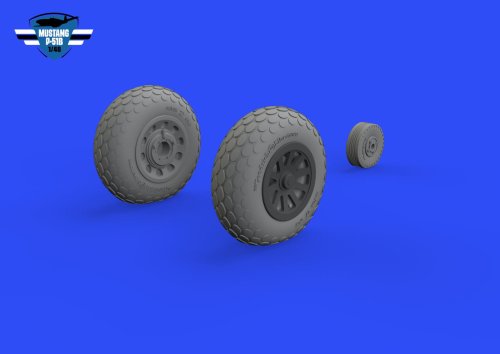 Przejdź do produktu Eduard 648987 - 1:48 P-51B/C wheels oval tread