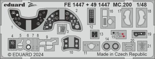 Przejdź do produktu Eduard FE1447 - 1:48 MC.200