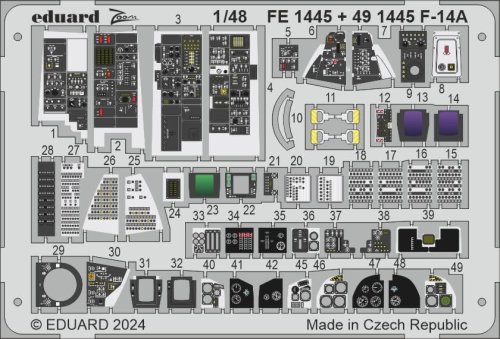 Przejdź do produktu Eduard FE1445 - 1:48 F-14A