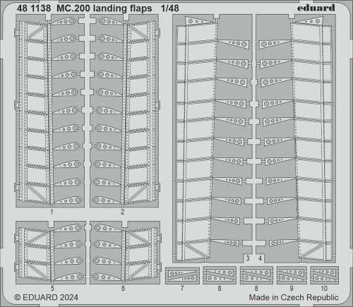 Przejdź do produktu Eduard 481138 - 1:48 MC.200 landing flaps