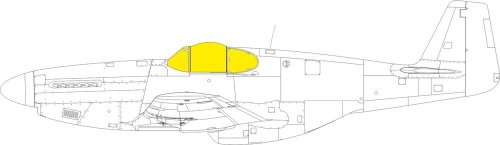 Przejdź do produktu Eduard EX1037 - 1:48 P-51B/C Malcolm Hood canopy TFace