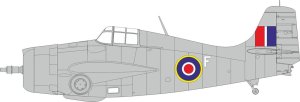 Eduard EX1033 - 1:48 FM-1 British national insignia