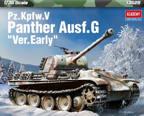 Przejdź do produktu Academy 13529 - 1:35 Pz.Kpfw.V Panther Ausf.G Ver.Early
