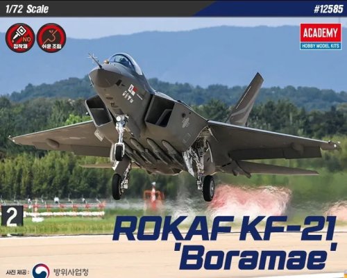 Przejdź do produktu Academy 12585 - 1:72 ROKAF KF-21 Boramae