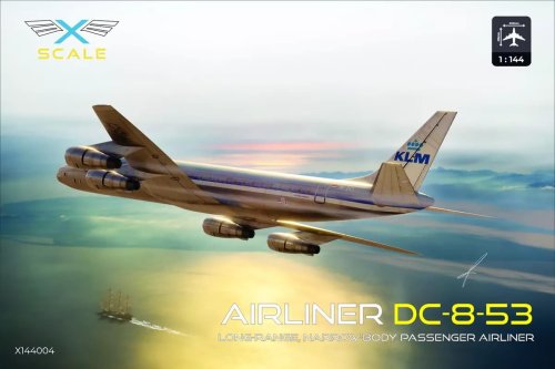 Przejdź do produktu X-Scale 144004 - 1:144 Airliner DC-8-53 KLM