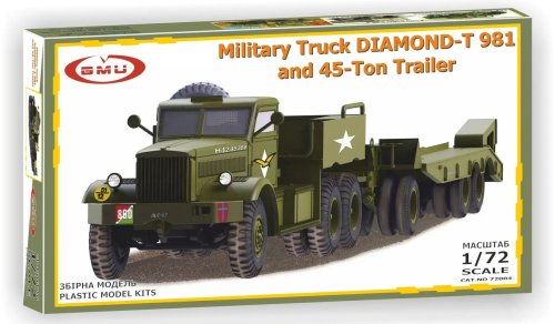 Przejdź do produktu GMU 72004 - 1:72 Diamond T 981 and 45-Ton Trailer