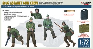 Mirage 720008 - 1:72 StuG Assault Gun Crew