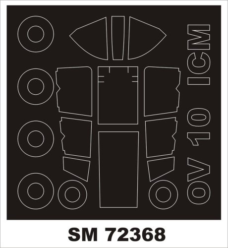 Przejdź do produktu Montex SM72368 - 1:72 OV-10D