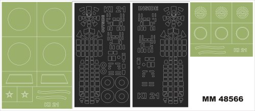 Przejdź do produktu Montex MM48566 - 1:48 Ki-21-Ib