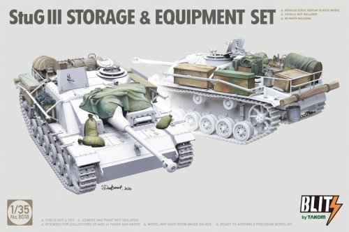 Przejdź do produktu Takom 8018 - 1:35 StuG III Storage & Equipment Set