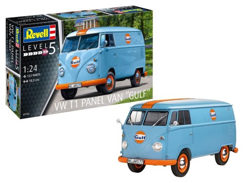 Przejdź do produktu Revell 07726 - 1:24 VW T1 Panel Van Gulf