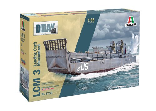 Przejdź do produktu Italeri 6755 - 1:35 LCM 3 Landing Craft Mechanized
