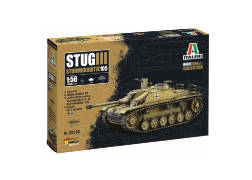 Przejdź do produktu Italeri 25756 - 1:56 StuG III & Sturmhaubitze 105