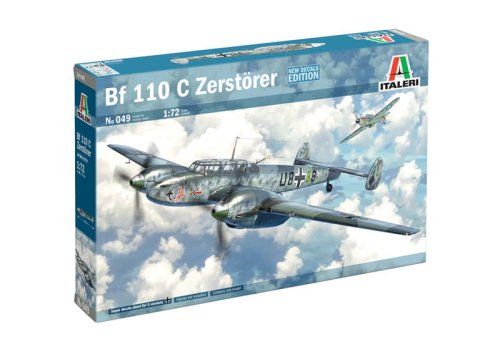 Przejdź do produktu Italeri 0049 - 1:72 Bf 110 C Zerstorer