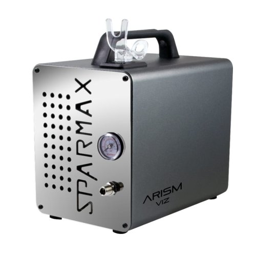 Przejdź do produktu Sparmax DC-40 - Mini kompresor modelarski Arism VIZ z 2m wężykiem do aerografu