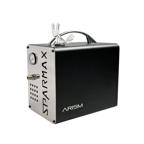 Przejdź do produktu Sparmax ARISM - Mini kompresor modelarski Arism z 2m wężykiem do aerografu