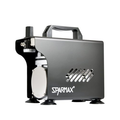Przejdź do produktu Sparmax AC-501X - Mini kompresor modelarski z 2m wężykiem do aerografu