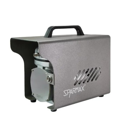 Przejdź do produktu Sparmax AC-501XZ - Mini kompresor modelarski Zeta z 2m wężykiem do aerografu