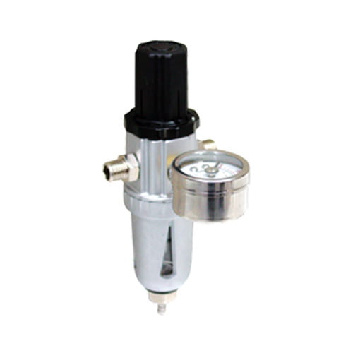 Przejdź do produktu Sparmax 1SPRG8 - Zespół regulatora ciśnienia z manometrem i odwadniaczem, gwint 1/8 cala
