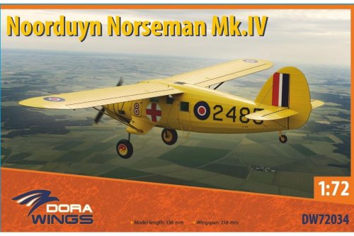 Przejdź do produktu Dora Wings DW 72034 - 1:72 Noorduyn Norseman Mk.IV