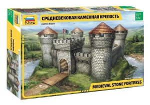 Zvezda 8510 - 1:72 Medieval Stone Fortress